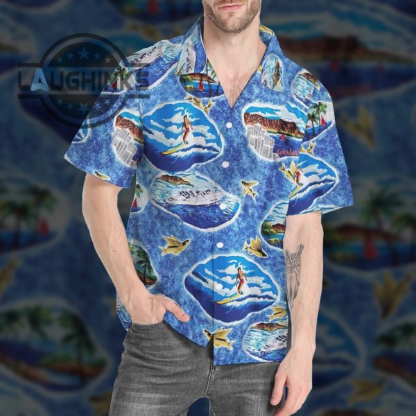 honolulu goose top gun hawaiian shirt and shorts anthony edwards goose cosplay outfit laughinks.com 7