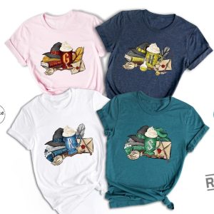 Wizardry Houses Harry Potter Shirt Bookish Shirt Potterhead Gift Wizarding World revetee.com 6