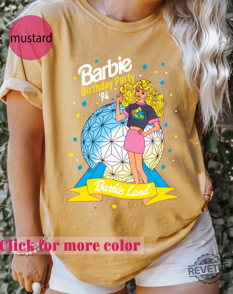 Birthday Party 1994 Shirt Barbie Movie 2023 Party Girls T Shirt revetee.com 1
