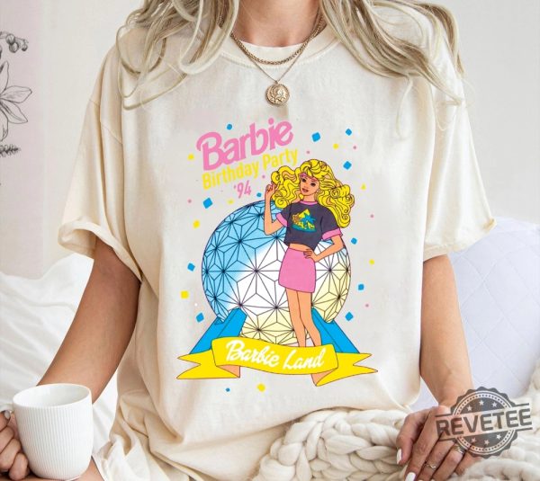 Birthday Party 1994 Shirt Barbie Movie 2023 Party Girls T Shirt revetee.com 2