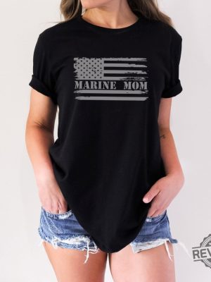 Marine Mom Shirt Womens Marine Mom Tshirt Marine Corps Mom Shirt Usmc Mom Shirt revetee.com 4