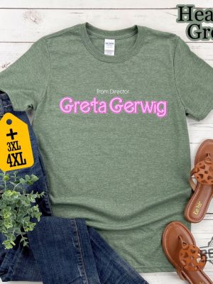 From Director Greta Gerwig Shirt Funny Shirt Barbie 2023 Shirt revetee.com 3