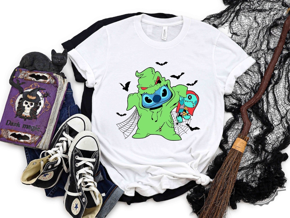 Stitch Horror Halloween T Shirt Stitch Halloween Disney Trick Or Treat Shirt