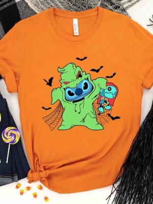 Stitch Horror Halloween T Shirt Stitch Halloween Disney Trick Or Treat Shirt revetee.com 2