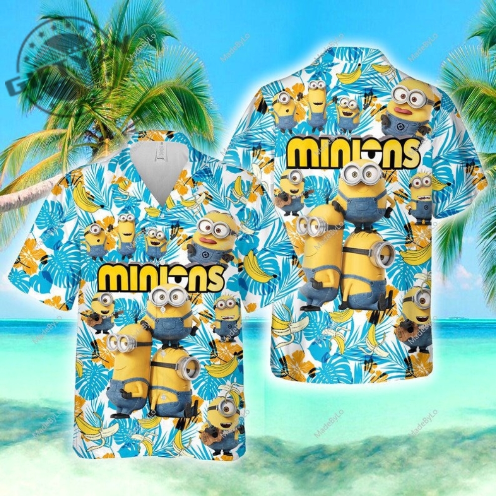 Minions The Rise Of Gru Summer Vibes 3D All Over Printed Apparel