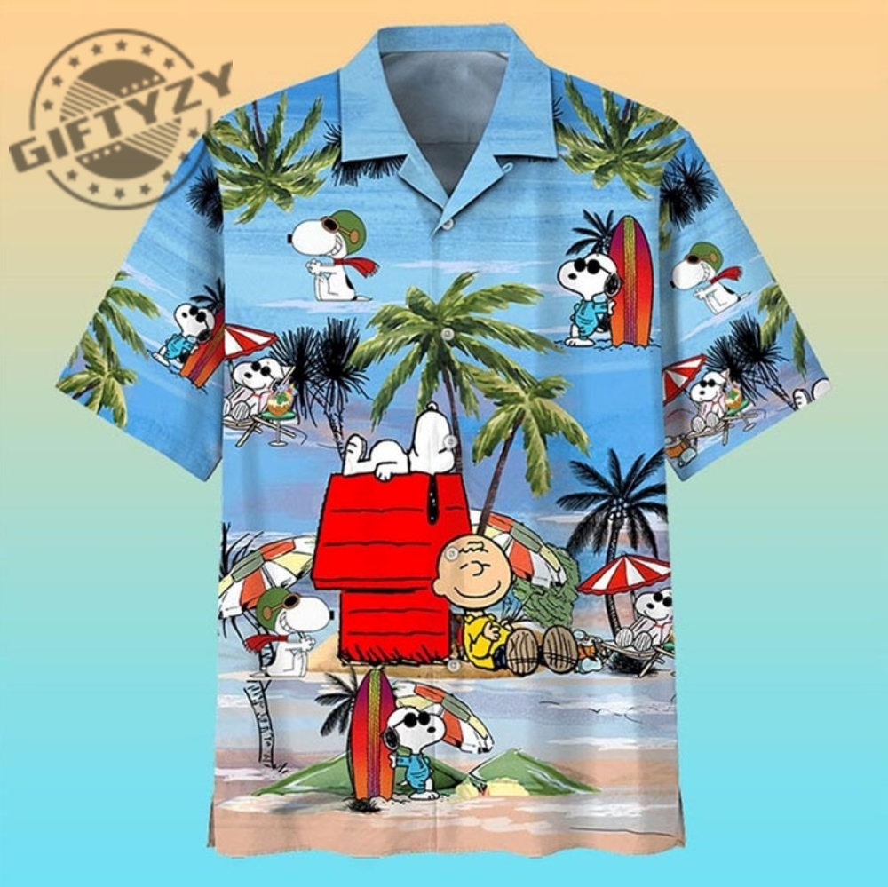 Snoopy Tropical Summer Aloha 3D All Over Printed Apparel