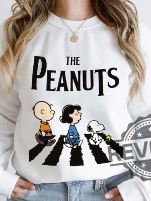 The Peanuts Snoopy the Beatles Shirt Charlie Brown Funny Snoopy Shirt For Daughter Son Mom Dad revetee 2 1