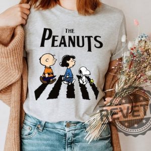 The Peanuts Snoopy the Beatles Shirt Charlie Brown Funny Snoopy Shirt For Daughter Son Mom Dad revetee 3 1