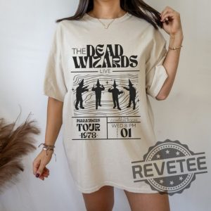 The Marauders 70s Band Dead Wizards Retro Harry Potter Shirt Universal Fan Shirt revetee 3