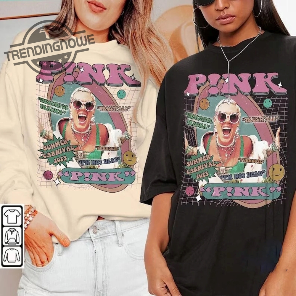 Pink Summer Carnival Tour 2023 Shirt - Trendingnowe