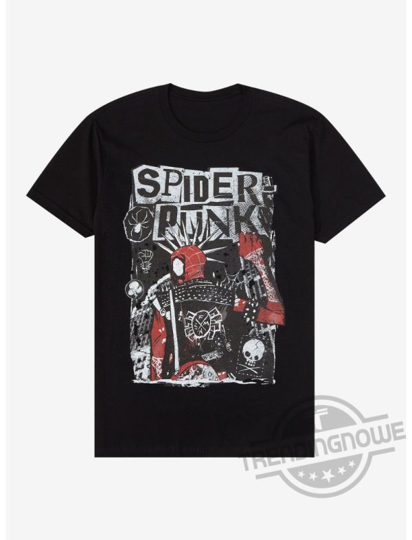 Marvel Spider Man Across The Spider Verse Spider Punk Shirt trendingnowe.com 1