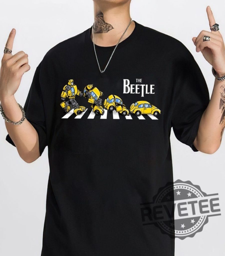 Bumblebee The Beetle Transformers Shirt The Beatle Abbey Road Shirt revetee 1