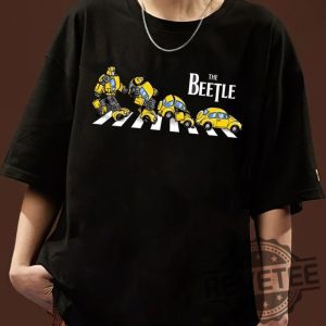 Bumblebee The Beetle Transformers Shirt The Beatle Abbey Road Shirt revetee 2