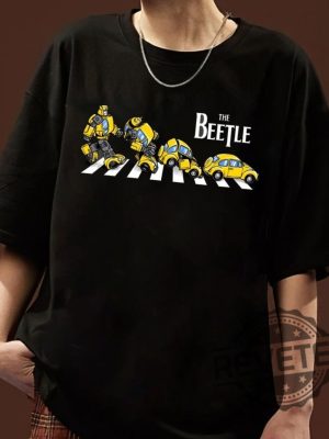 Bumblebee The Beetle Transformers Shirt The Beatle Abbey Road Shirt revetee 2