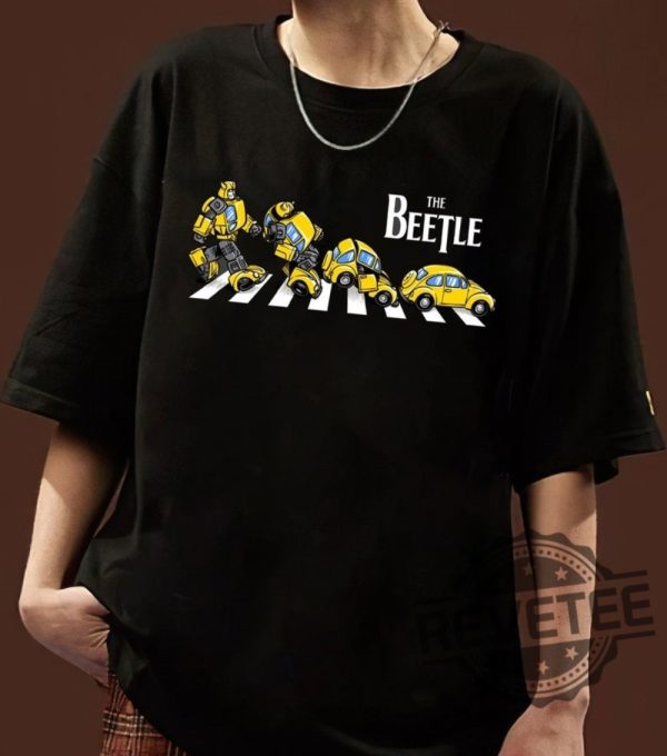 Bumblebee The Beetle Transformers Shirt The Beatle Abbey Road Shirt revetee 2