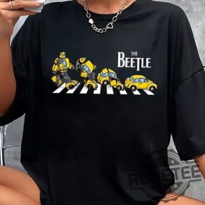 Bumblebee The Beetle Transformers Shirt The Beatle Abbey Road Shirt revetee 3