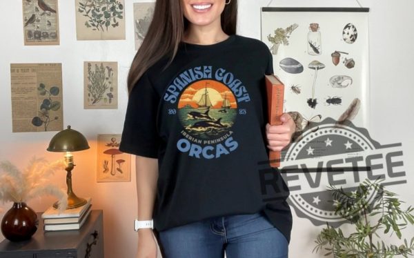 Orcas Shirt Orca Boat Attack Shirt Killer Whale Lovers Gladys The Orca Killer Whale Shirt revetee 3