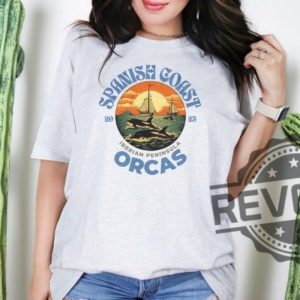 Orcas Shirt Orca Boat Attack Shirt Killer Whale Lovers Gladys The Orca Killer Whale Shirt revetee 4