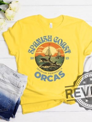 Orcas Shirt Orca Boat Attack Shirt Killer Whale Lovers Gladys The Orca Killer Whale Shirt revetee 6