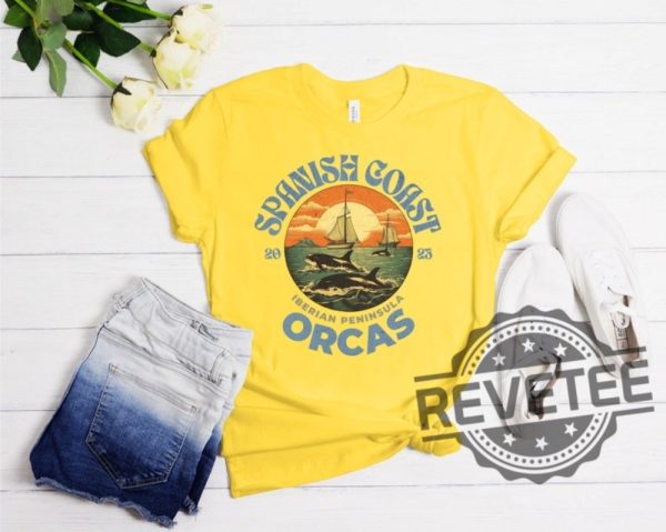 Orcas Shirt Orca Boat Attack Shirt Killer Whale Lovers Gladys The Orca Killer Whale Shirt revetee 6