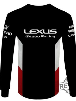 Lexus Gazoo Racing Shell Puma 3D All Over Print Hoodie Tshirt revetee.com 2