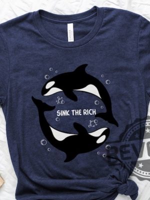 Sink The Rich Shirt Gladys The Yachtsinking Orca Shirt Orca Whale Shirt For Daughter Son revetee.com 2