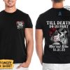 personalized skeleton couple till death do us part shirt