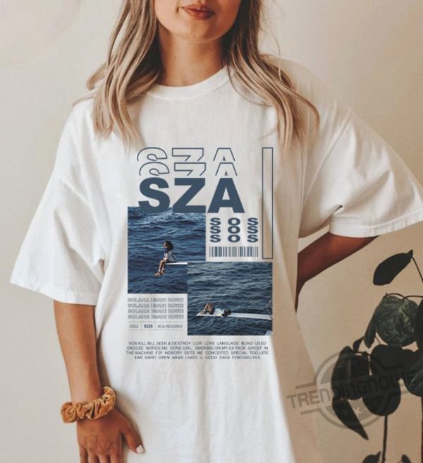 SZA sos Album Shirt Music RnB Singer Rapper Shirt trendingnowe.com 1