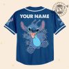 Stitch Blue Custom Name 3D All Over Print Baseball Hockey Jersey giftyzy.com 3 2