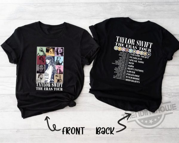 Taylor Swift The Eras Tour Shirt Swiftie Merch T Shirt trendingnowe.com 2