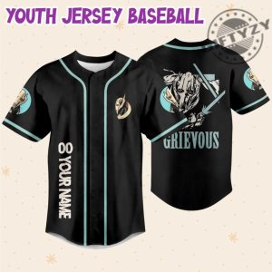 Star Wars Grievous Custom Personalized 3D All Over Print Baseball Hockey Jersey giftyzy.com 5