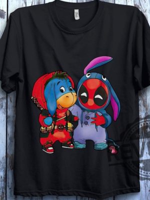 Disney Eeyore And Deadpool Best Friends Costume Shirt Winnie The Pooh Shirt revetee.com 3