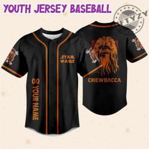 Star Wars Chewbacca Custom Personalized 3D All Over Print Baseball Hockey Basketball Jersey giftyzy.com 6