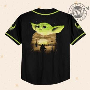 Star Wars Baby Yoda Custom Personalized 3D All Over Print Baseball Hockey Basketball Jersey giftyzy.com 3