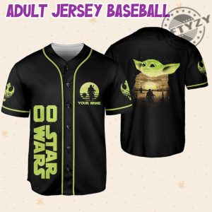 Star Wars Baby Yoda Custom Personalized 3D All Over Print Baseball Hockey Basketball Jersey giftyzy.com 6