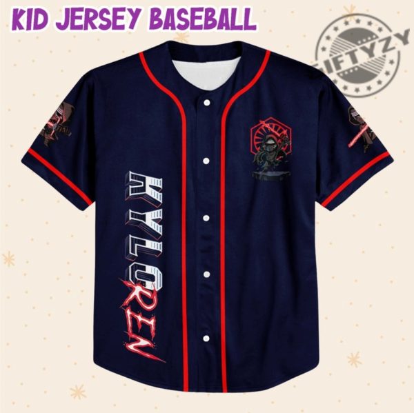 Star Wars Kylo Ren Custom Personalized 3D All Over Print Baseball Hockey Basketball Jersey giftyzy.com 2