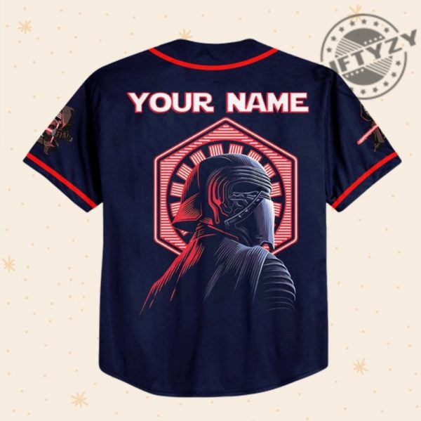 Star Wars Kylo Ren Custom Personalized 3D All Over Print Baseball Hockey Basketball Jersey giftyzy.com 3