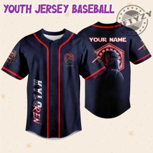 Star Wars Kylo Ren Custom Personalized 3D All Over Print Baseball Hockey Basketball Jersey giftyzy.com 5