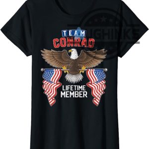 team conrad shirt american eagle lifetime member t shirt