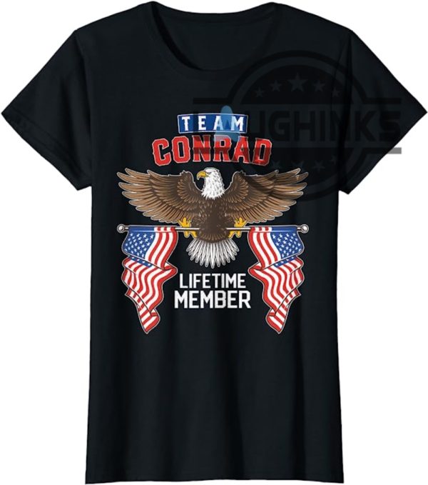 team conrad shirt american eagle lifetime member t shirt