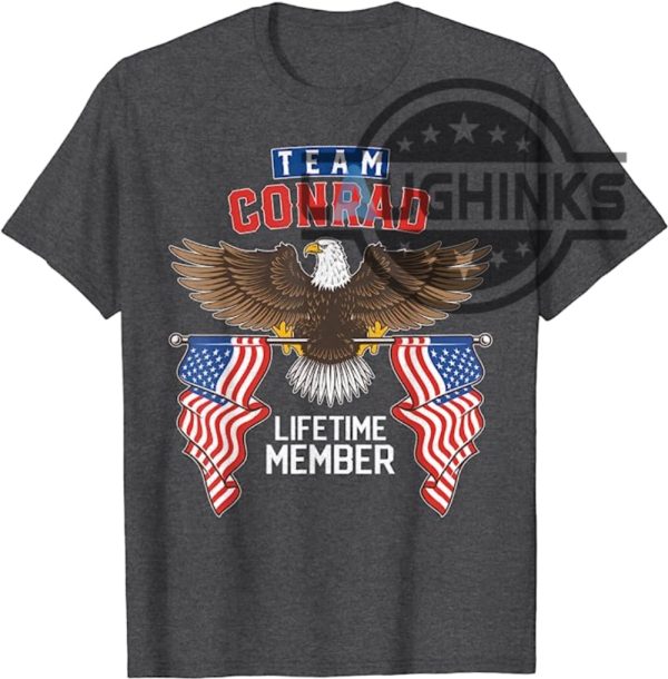 team conrad shirt american eagle lifetime member t shirt