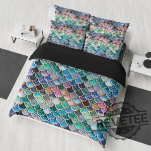 Sparkling Mermaid Tail Bedding Sets Fathers Day Gift Gift For Dad From Mom Daughter Son revetee 3