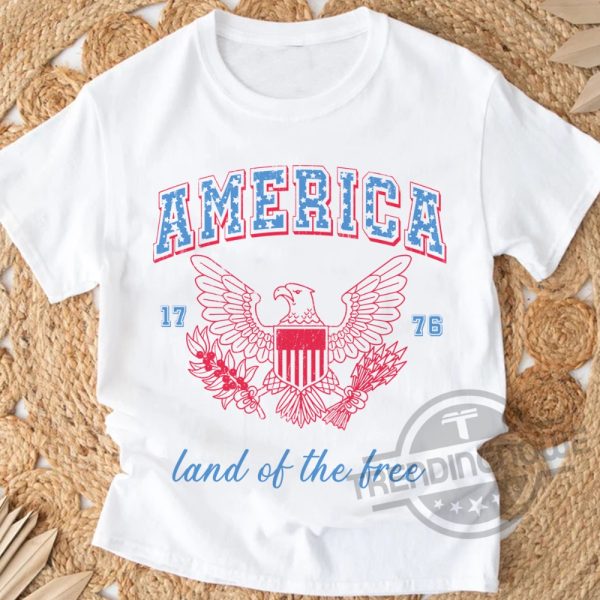 4th Of July Shirt America Land Of The Free Shirt trendingnowe.com 1