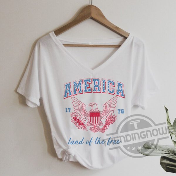 4th Of July Shirt America Land Of The Free Shirt trendingnowe.com 4