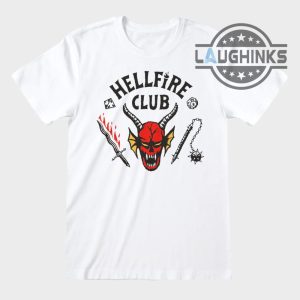 netflix stranger things hellfire club shirt hellfire club logo t shirt hoodie long sleeve sweatshirt laughinks.com 2