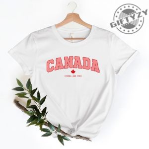Canadian Strong And Free Vintage Shirt Tshirt Hoodie Sweatshirt Mug giftyzy.com 3