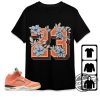 Jordan 5 Dj Khaled Crimson Bliss Shirt 23 Floral Shirt To Match Sneaker trendingnowe.com 1