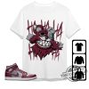 Jordan 1 Mid Cherrywood Team Red Shirt We Are All Clown Ber Hahaha Shirt To Match Sneaker trendingnowe.com 2