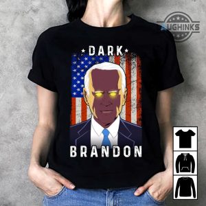 dark brandon t shirt offical 2023 funny joe biden america flag sweatshirt lets go dark brandon merch laughinks.com 3