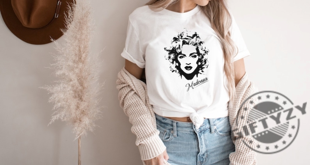 Madonna Pop Icon Graphic Vintage Retro Tee Shirt Hoodie Sweatshirt Mug